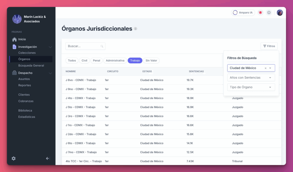 Investigación Legal