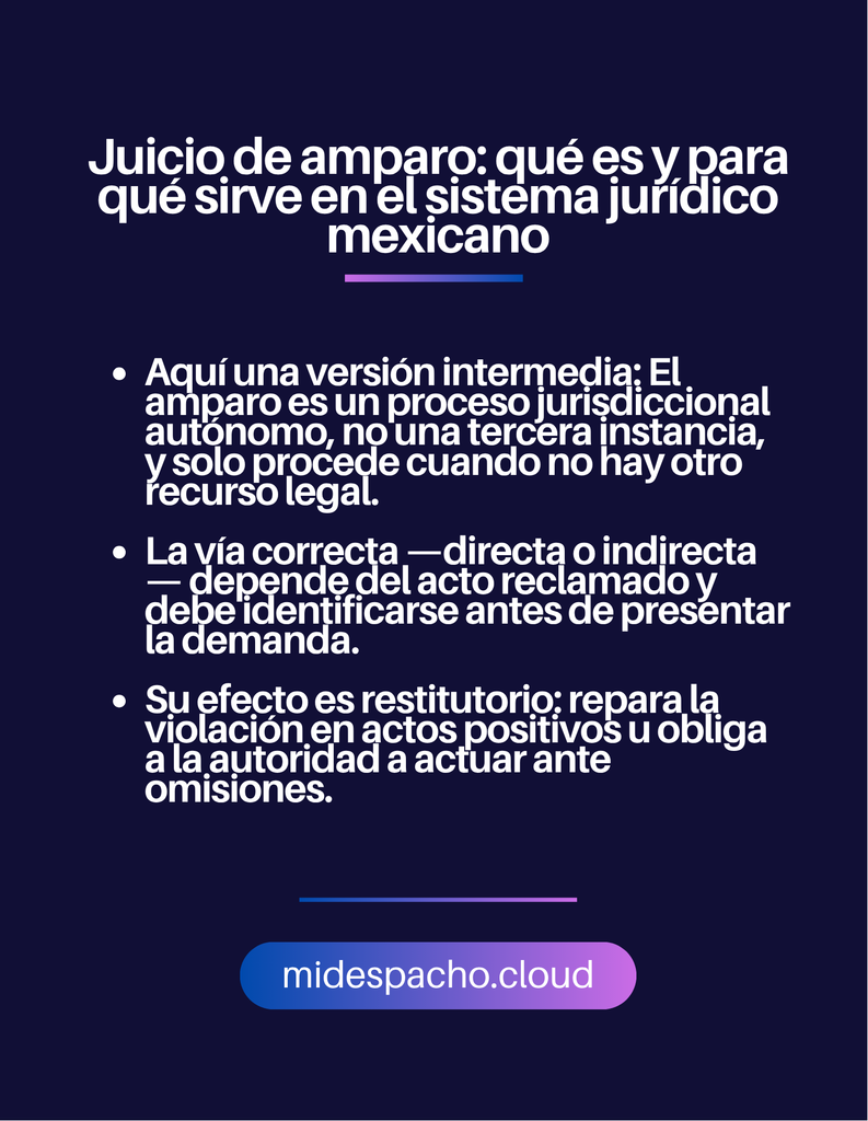 Juicio de amparo