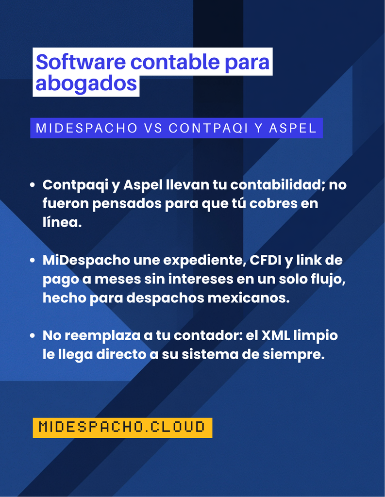 Software contable para abogados